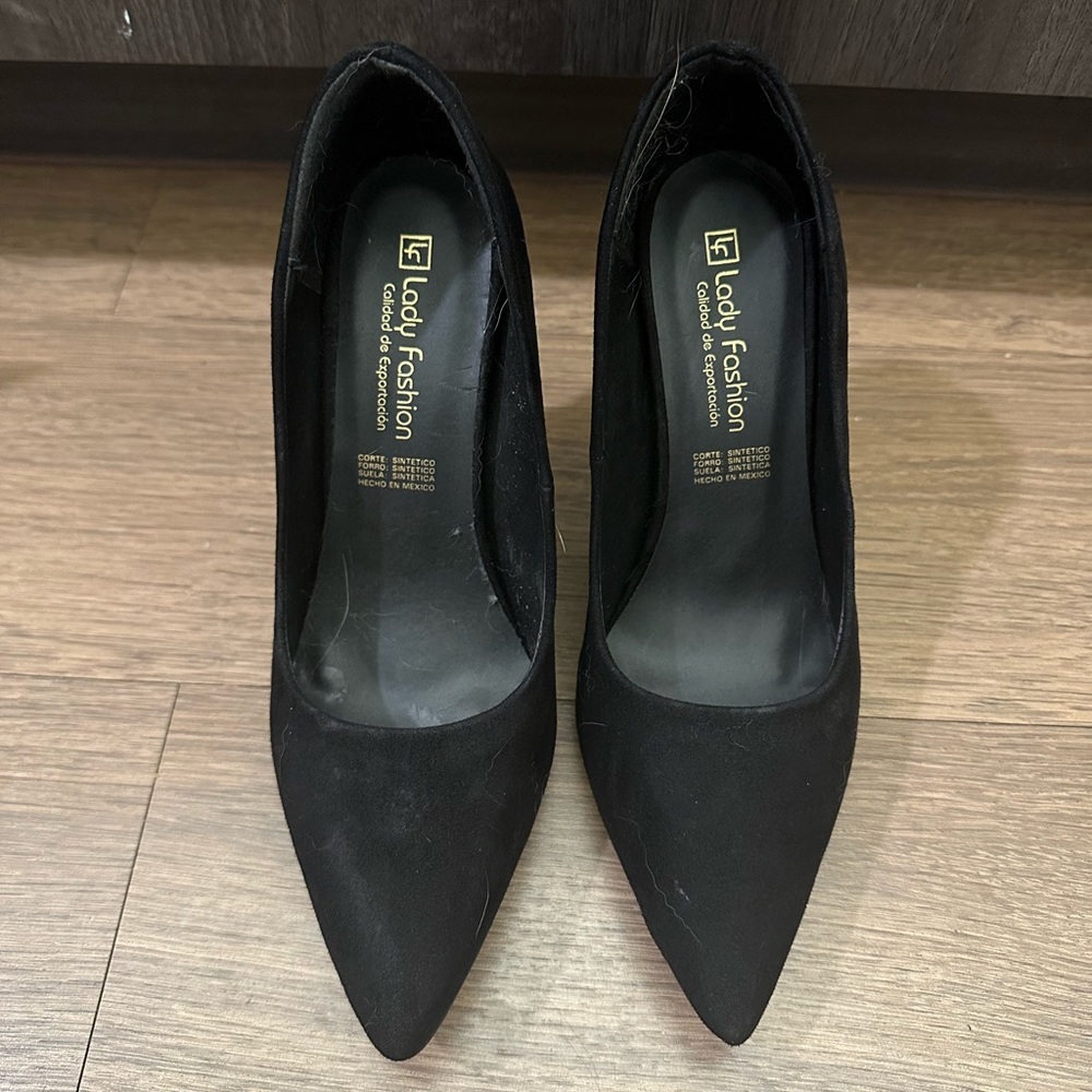 Black heels